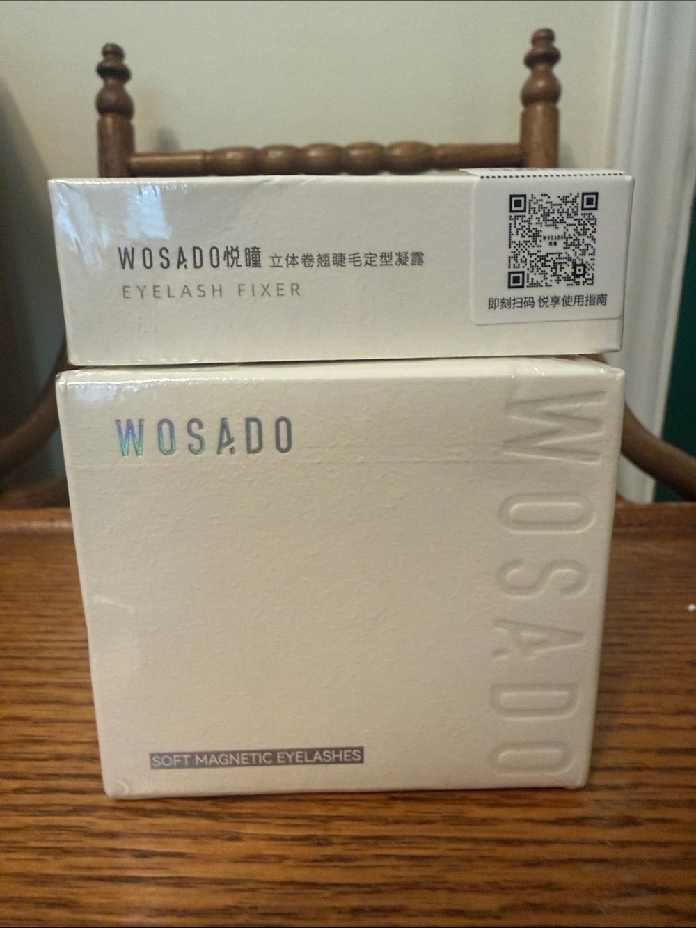 NWT Wosado Soft Magnetic Eyelashes Set & eyelash fixer